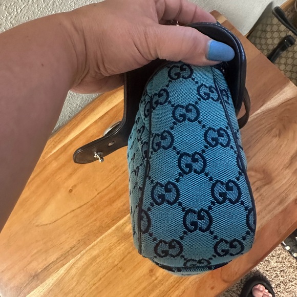 Gucci Matelasse GG Canvas Marmont Shoulder Flap Bag - Picture 5 of 13